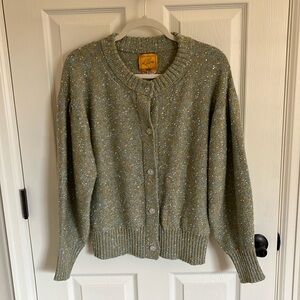Le Lion Treviso Cardigan Size L Matcha color
